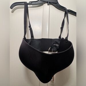 SKIMS BODY WIRELESS STRAPLESS BRA 32DD ONYX